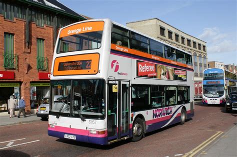 First Norwich Network Dennis Trident Plaxton President Flickr