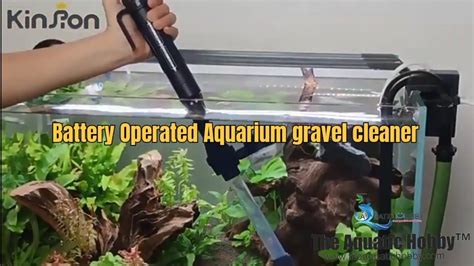 Battery Operated Aquarium Gravel Cleaner Fish Tank Maintenance Tool