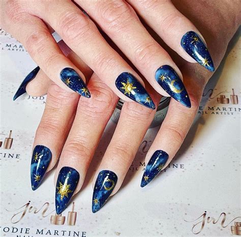 Unmissable Celestial Nail Designs For 2024 Must Try For 16 Nails