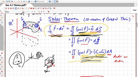 Sec 6 7 Stokes Theorem Part 2 Youtube