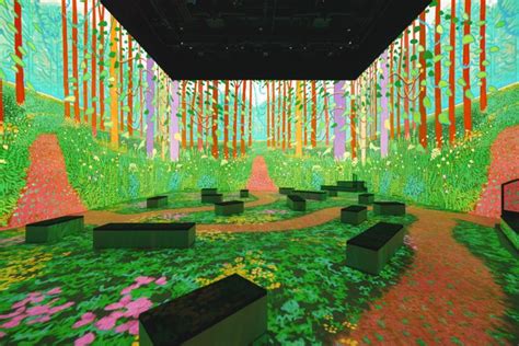 Take A Bigger Closer Step Into David Hockney S Immersive Digital