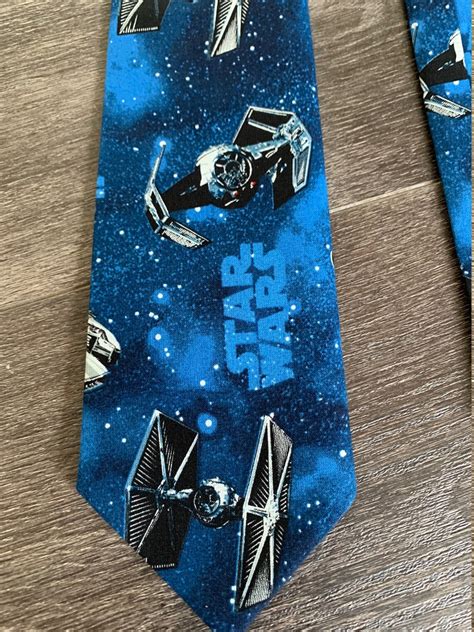 Novelty Necktie Mens Novelty Tie Tie Made With Star Wars Etsy