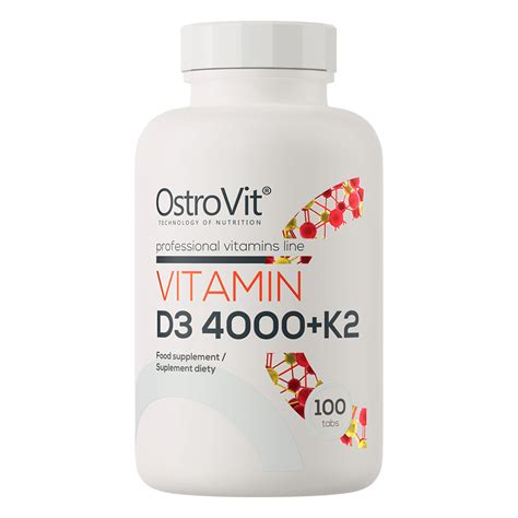 Ostrovit Vitamin D Iu K Tablets Official Store