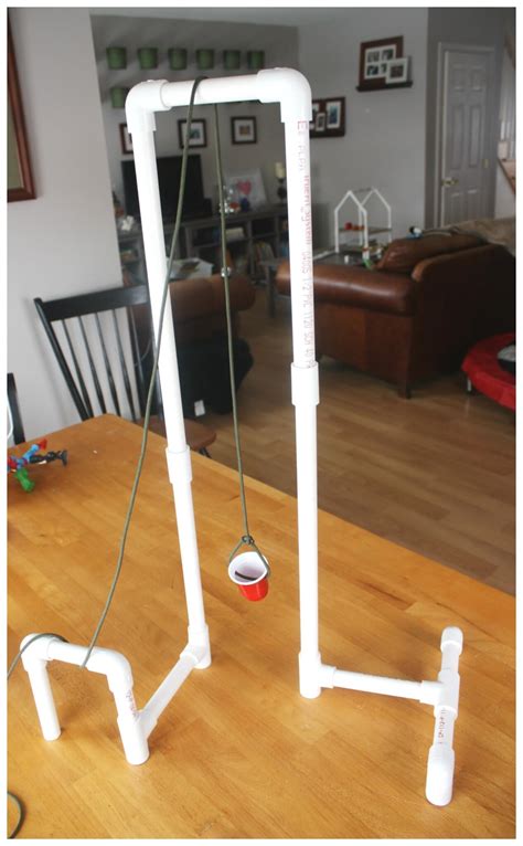 PVC Pipe Pulley for Kids Simple Machines STEM Activity