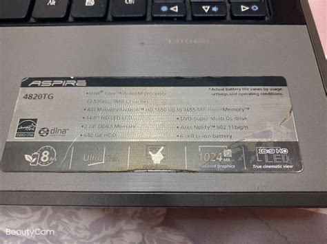 ACER 宏碁 Aspire 4820TG ZQ1C 筆記型電腦 零件機 NO 412 不開機 附充電線送鍵盤 電腦及科技產品 桌上