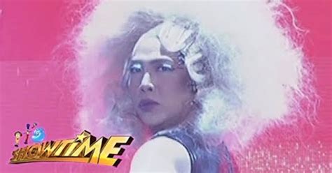 It S Showtime Vice Ganda Channels His Inner Dua Lipa With An