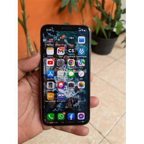 HP IPhone X 64 GB Bekas Kondisi Mulus No Minus Fullset Siap Pakai Di