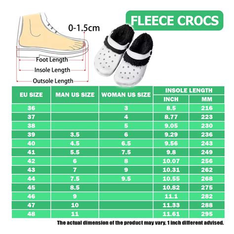 Crocs Size Chart Australia Outlet Website Clc Cet Edu