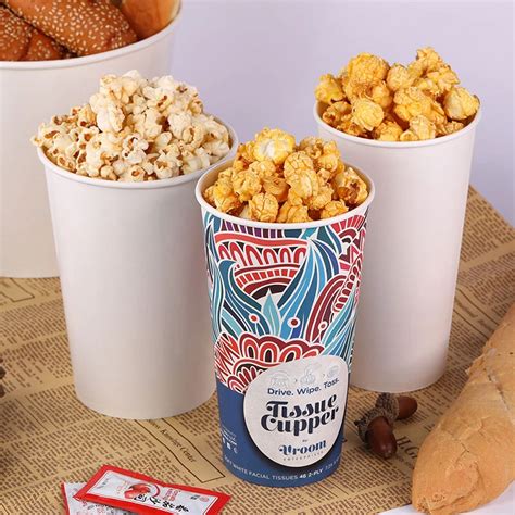 Buy Fried Chicken Paper Bucket Disposable Eco Friendly Food Containers