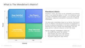 Mendelows Matrix Google Slides Template Designs Slidesalad