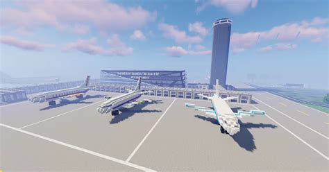 Minecraft Airport - Aero Island Minecraft Map