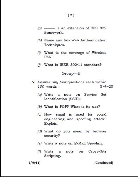 Ospu Csp Network Cyber Security Dec Question Paper University