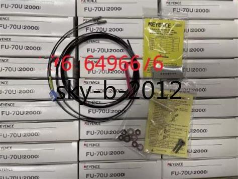 Pcs New In Box Keyence Optical Fiber Sensor Fu U Ebay