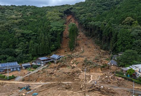 Japan devastated by extreme floods and landslides: At least 58 ...