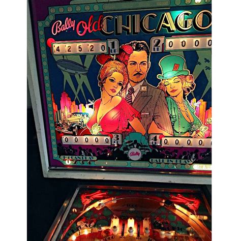 Old Chicago Pinball Machine Game Room Planet