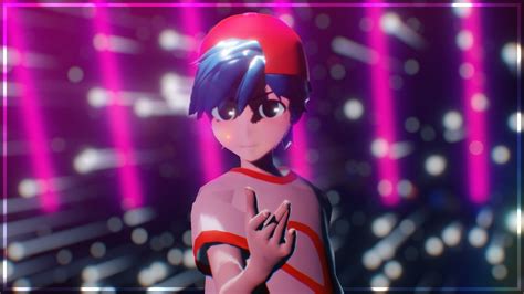 mmd x fnf utau Double Lariat ダブルラリアット Boyfriend utauカバー