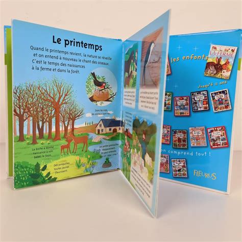 Livre Imagier La Petite Imagerie Les Saisons Fleurus Edition