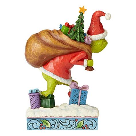 Enesco Dr Seuss The Grinch By Jim Shore Tip Toeing Figurine 7 68 Inch