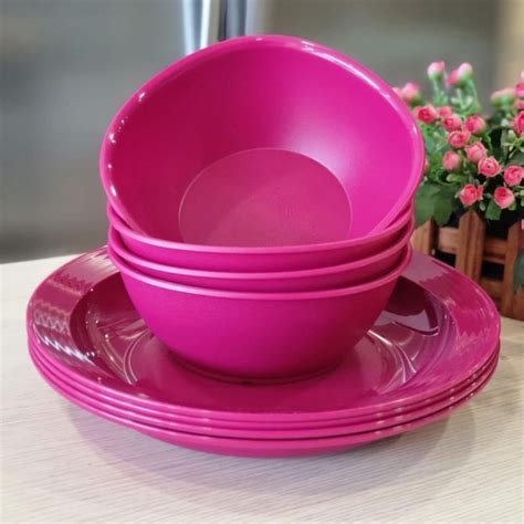 Tupperware Gourmet Plate Ml Shopee Malaysia