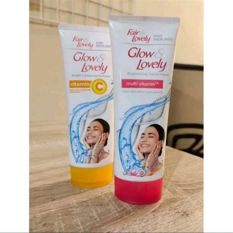 Jual Fair Lovely Glow Lovely Facial Foam 100g 50g Sabun Cuci