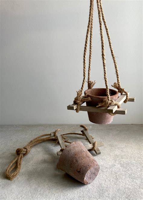 Hanging Terracotta Pot Planter Etsy