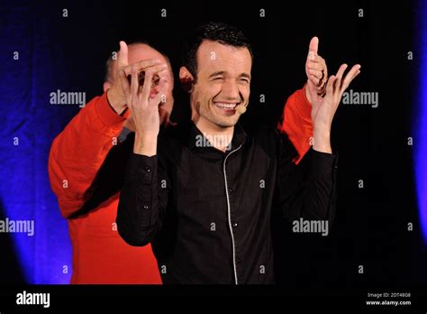 Fabien Olicard Performing During The 23rd Festival Du Rire En Montagne