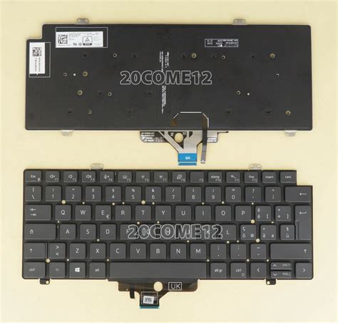 New For DELL Latitude 5420 7420 7520 2021 Keyboard Backlit Italian