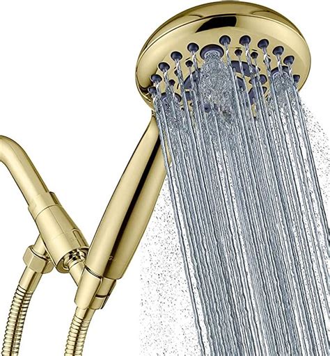 G Promise Handheld Shower Head High Pressure 6 Spray Settings