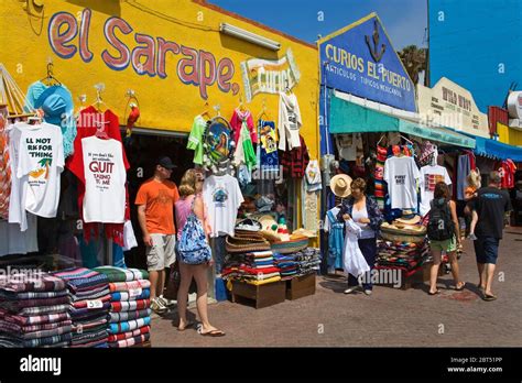 Stores Ensenada City Baja California Mexico Stock Photo Alamy