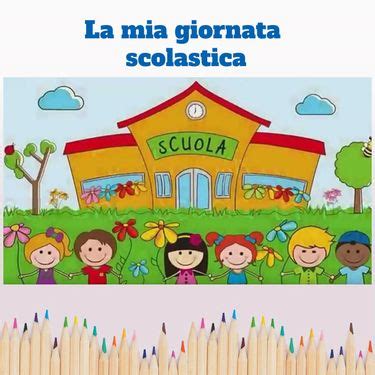 Book Creator La Mia Giornata Scolastica