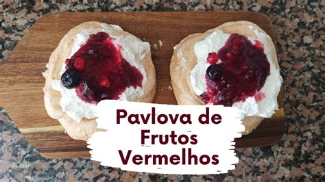 Pavlova De Frutos Vermelhos Com Nozes Youtube