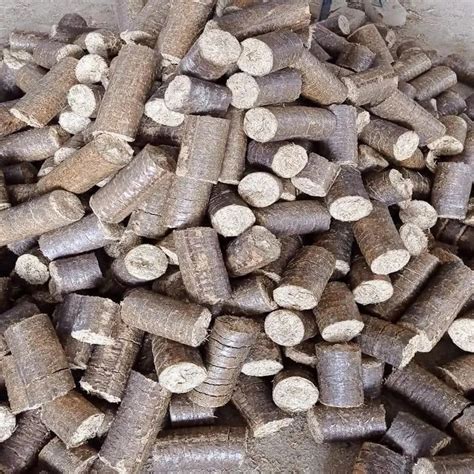 Groundnut Shell Biomass Briquettes At Rs Kg Groundnut Shell