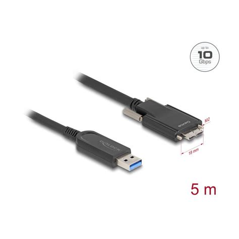 DeLOCK Delock Aktives Optisches Kabel USB 10 Gbps Typ A Zu Typ Micro B