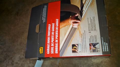 Garage Door Threshold Kit- Keep Water Out | Penny Pincher Journal