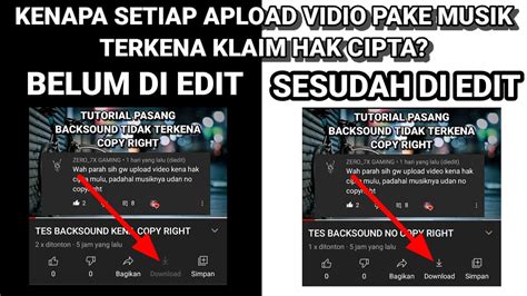 Tutorial Ngedit Lagu Agar Tidak Copyright Edit Lagu Agar Tidak Kena Hak