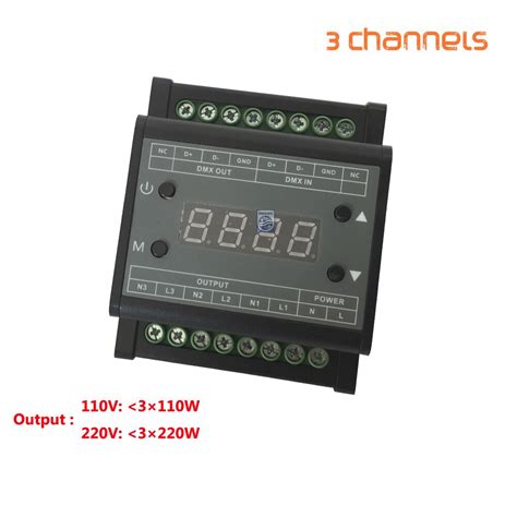 Dmx Dmx Triac Dimmer Led Helligkeit Regler Ac Grandado