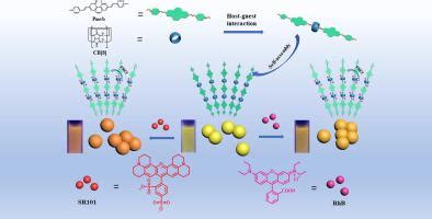 基于主客体相互作用的超分子聚合物构建人工采光系统 Spectrochimica Acta Part A Molecular and