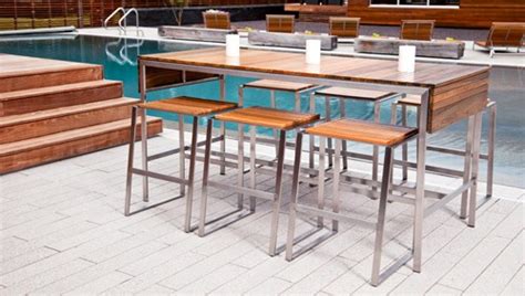 Outdoor Bar Furniture by Edwin Blue - modern contemporary