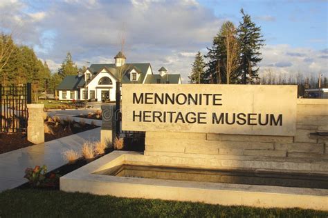 Mennonite Museum In Abbotsford British Columbia Editorial Photography