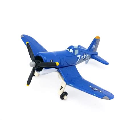 Disney Pixar Planes No7 Skipper Metal Diecast Toy Plane 155 Loose New