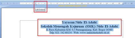 Cara Membuat Surat Di Microsoft Word Modul Komputer