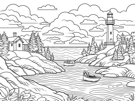 Michigan State Pride Coloring Coloring Page