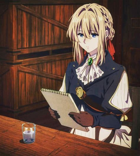 Os Personagens De Violet Evergarden Da Netflix Anime Menina Anime