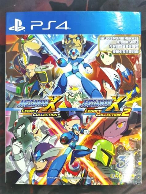 Megaman Legacy Collection 1 And 2 For PS4 PS5 Video Gaming Video