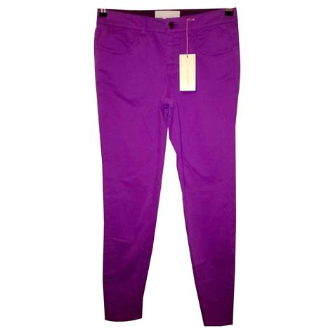 Stella Mc Cartney Stella McCartney nouveau pantalon slim en coton