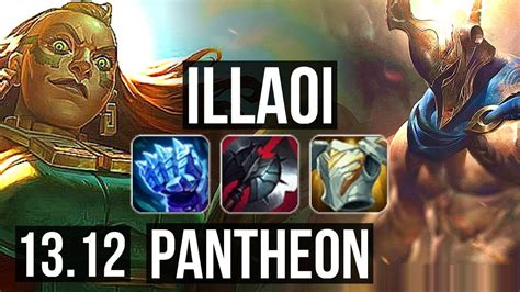 Illaoi Vs Panth Top Solo Kills M Mastery Games Kr