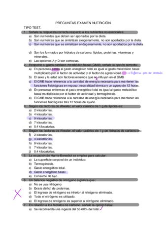 Examen Nutricion Pdf