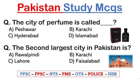 Important Pakistan Study MCQs Form Past Papers PDF Ppsc Fpsc Nts Issb