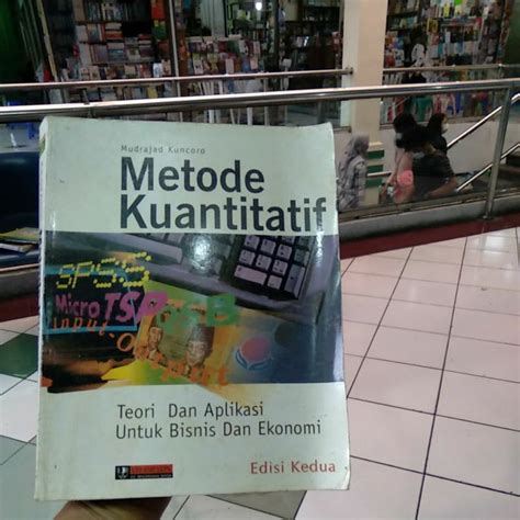 Jual Buku Metode Kuantitatif Edisi Kedua Mudrajad Kuncoro Indonesia