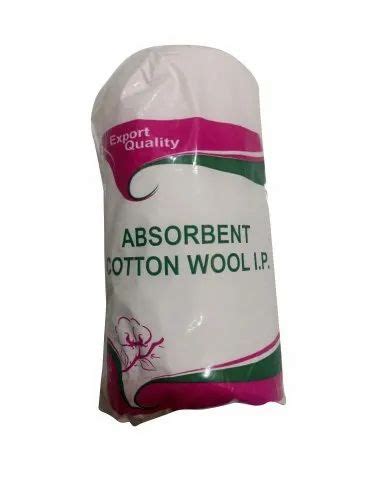 White Plain Absorbent Surgical Cotton Wool Packaging Size G